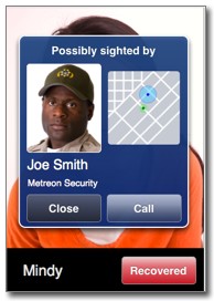 SMI Responder - Child Sighted Alert